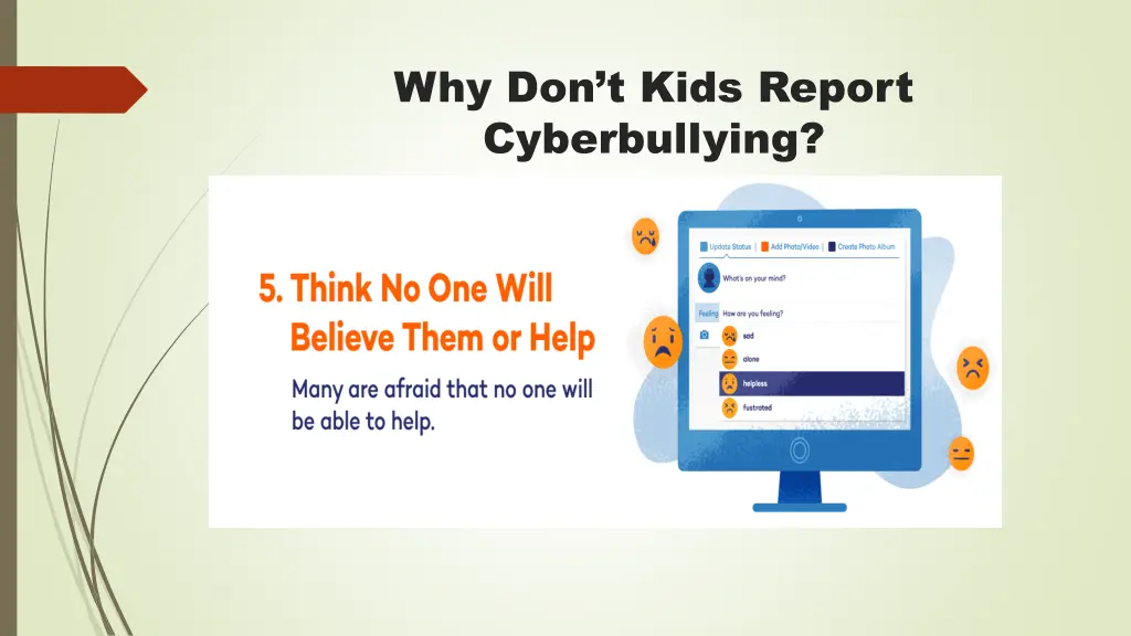 why don t kids report cyberbullying 4