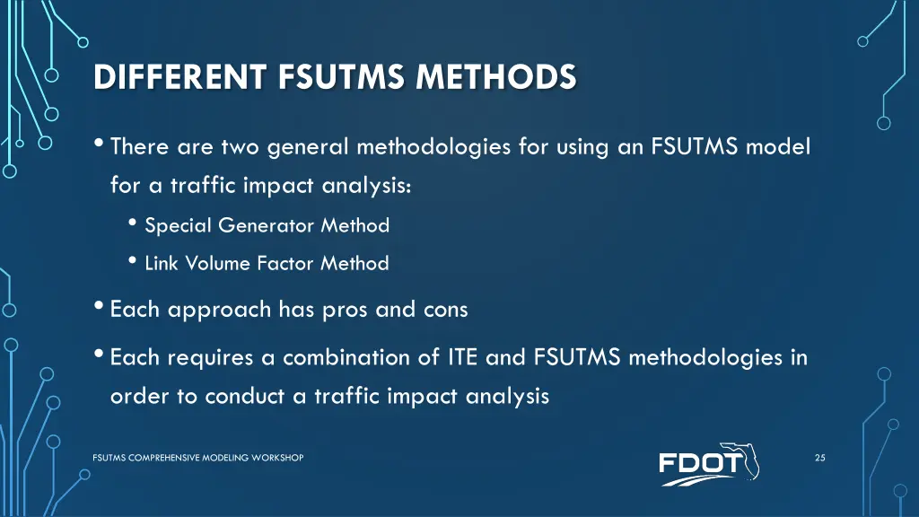 different fsutms methods