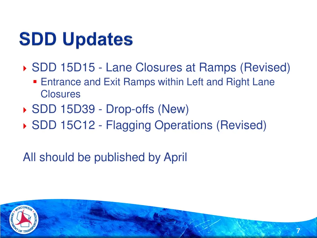 sdd 15d15 lane closures at ramps revised entrance