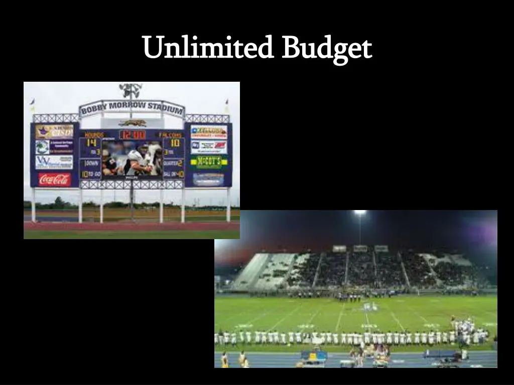 unlimited budget unlimited budget