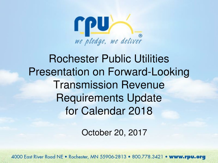 rochester public utilities presentation