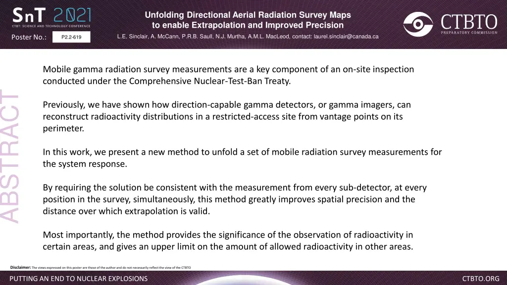 unfolding directional aerial radiation survey 1