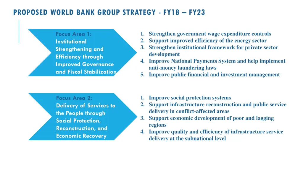 proposed world bank group strategy fy18 fy23