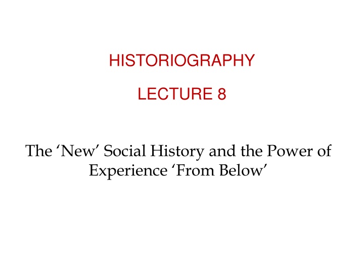 historiography