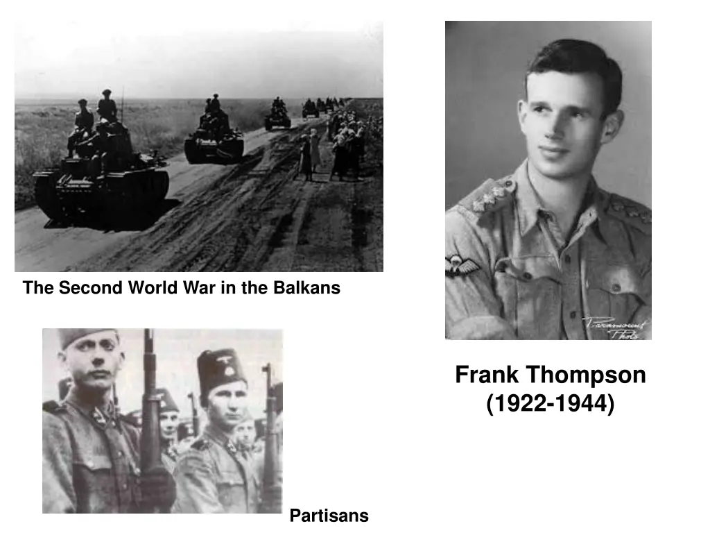 the second world war in the balkans