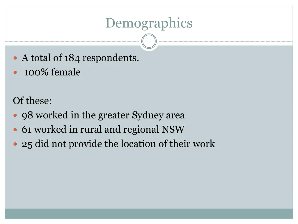 demographics