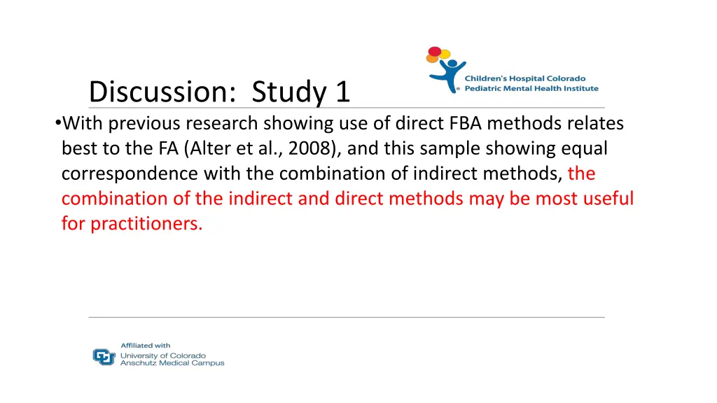 discussion study 1 with previous research showing