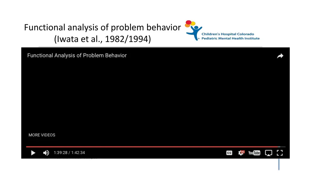 functional analysis of problem behavior iwata