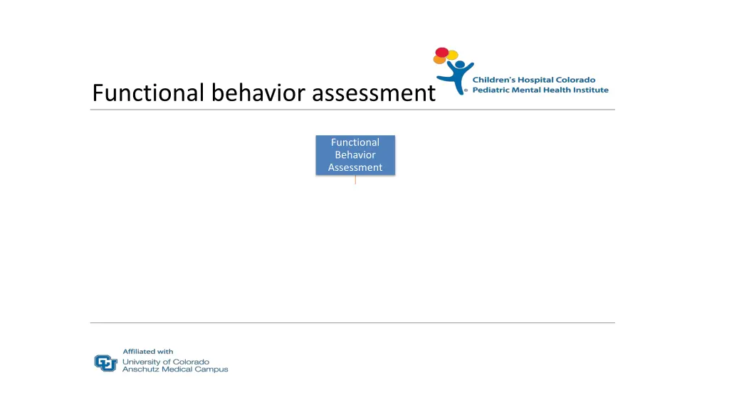 functional behavior assessment