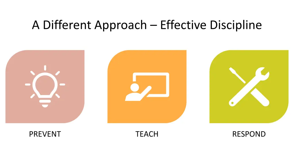 a different approach effective discipline