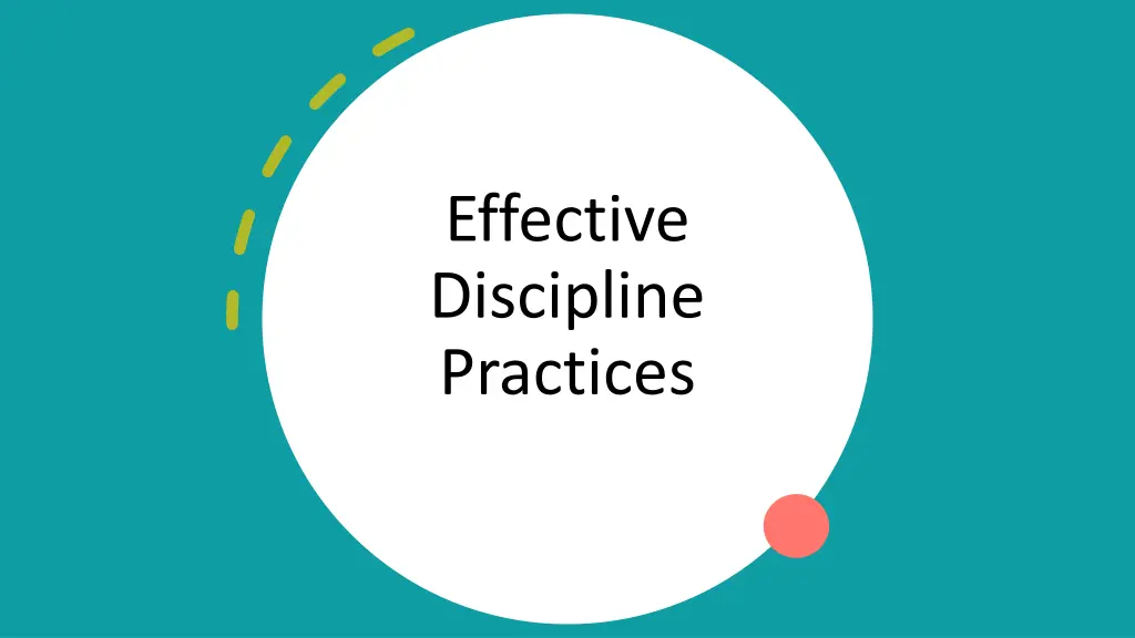 effective discipline practices