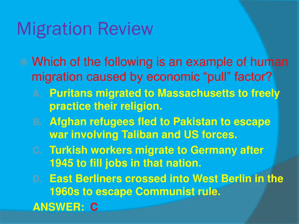 migration review 1