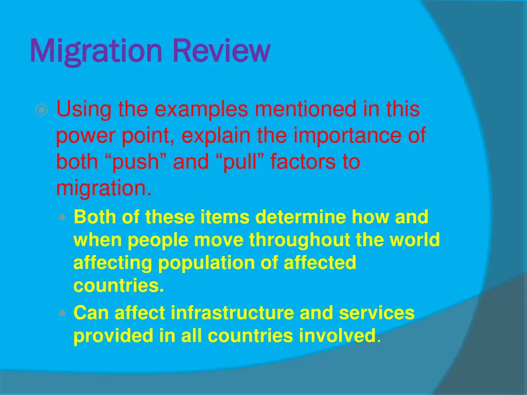 migration review migration review