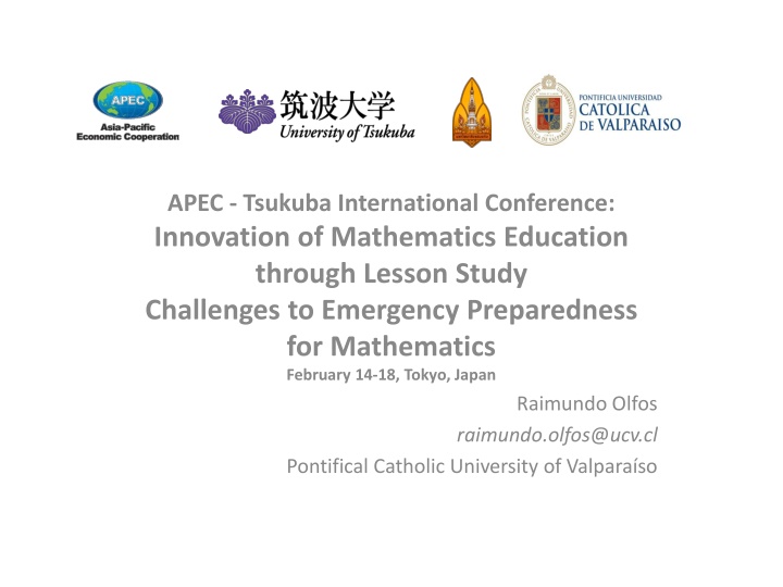 apec tsukuba international conference innovation