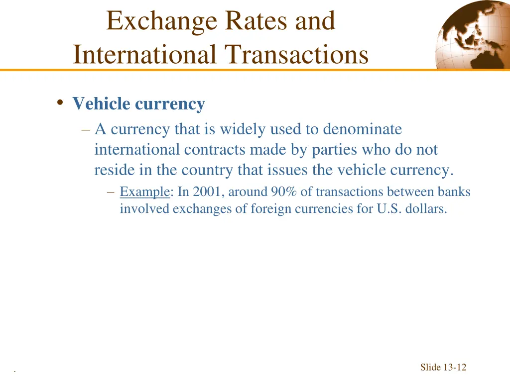 exchange rates and international transactions 8