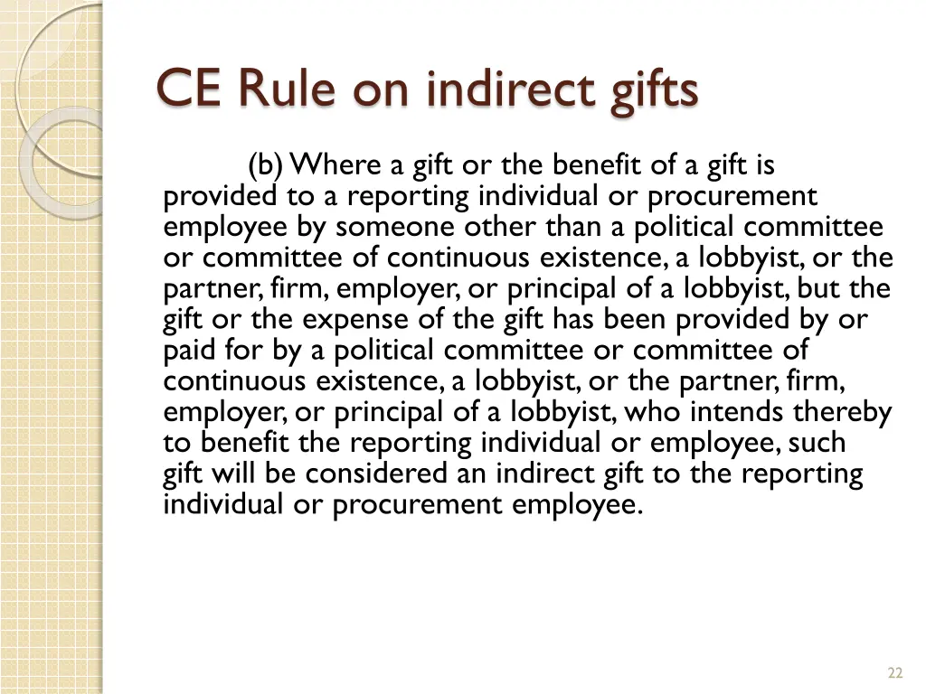 ce rule on indirect gifts 1