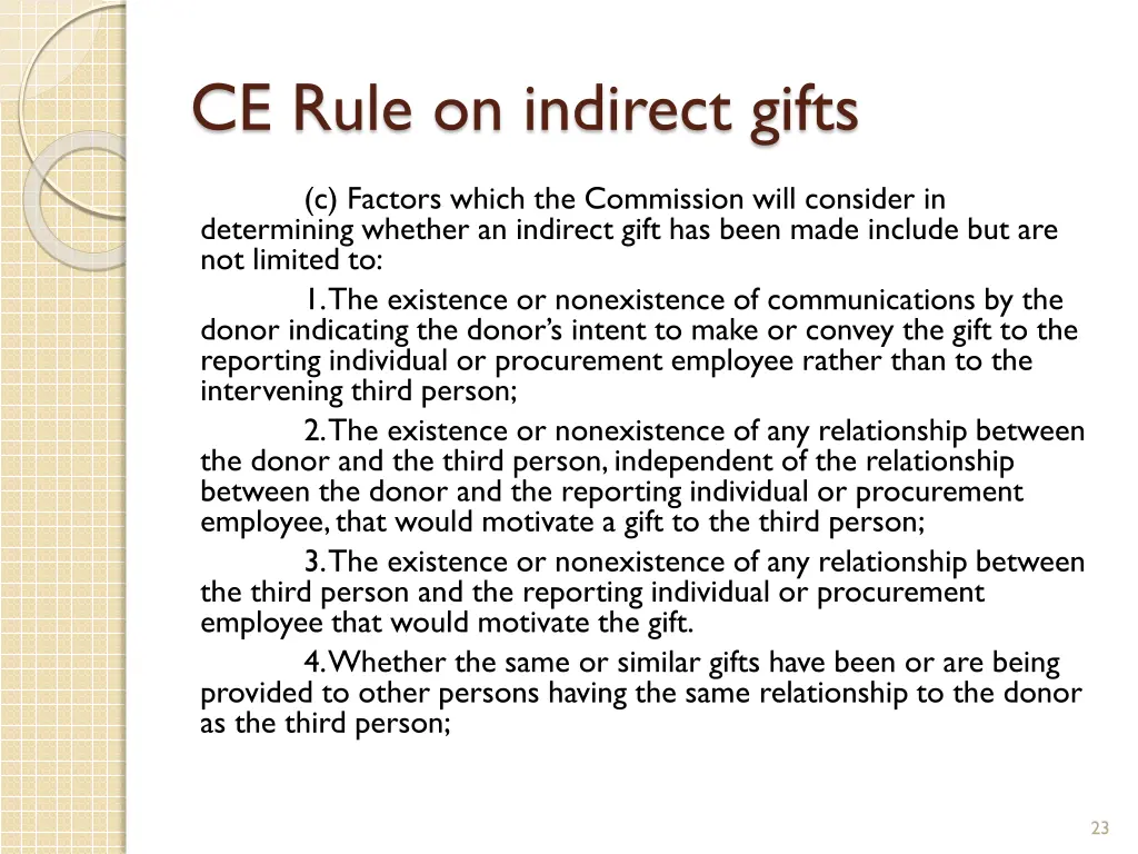 ce rule on indirect gifts 2