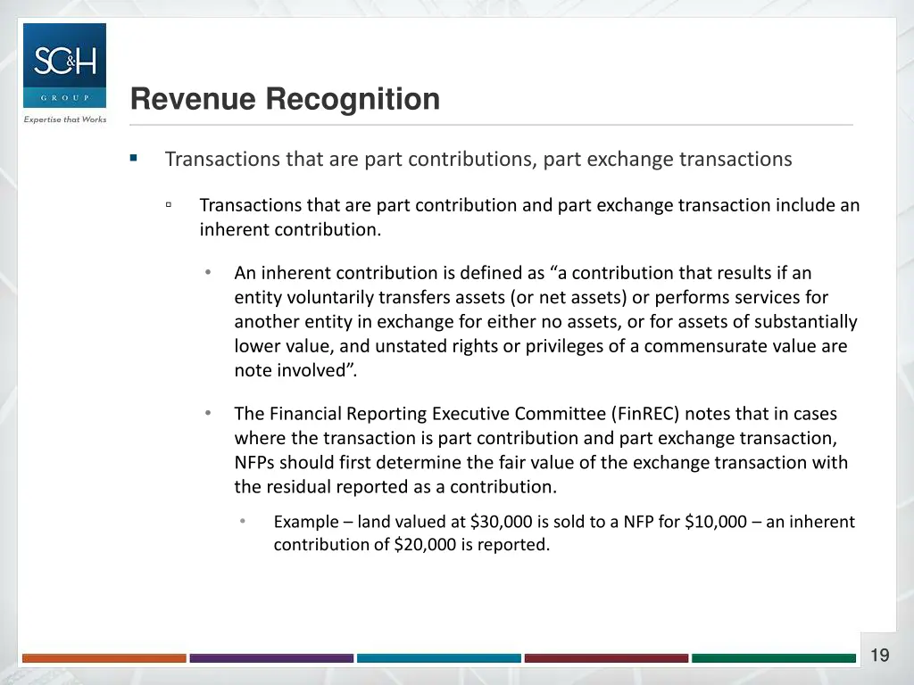 revenue recognition 6