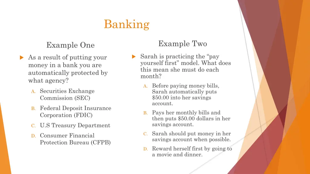 banking