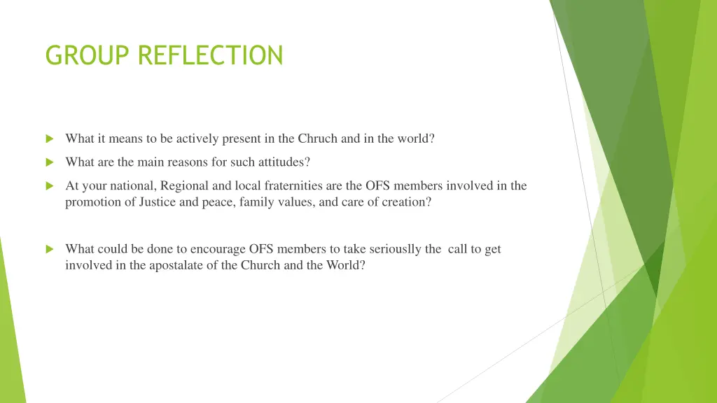 group reflection 1