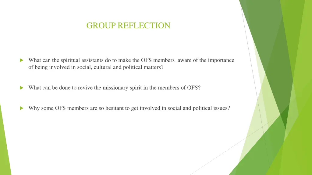 group reflection