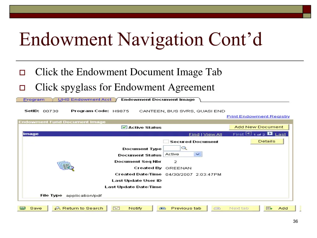 endowment navigation cont d 3