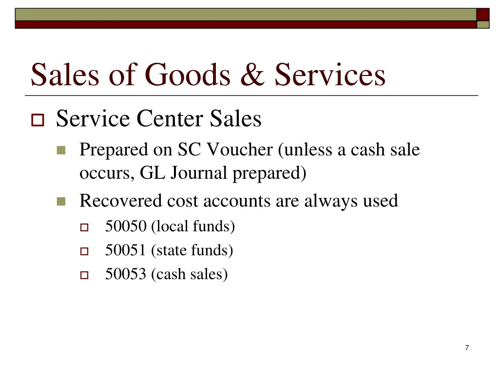 sales of goods services 1