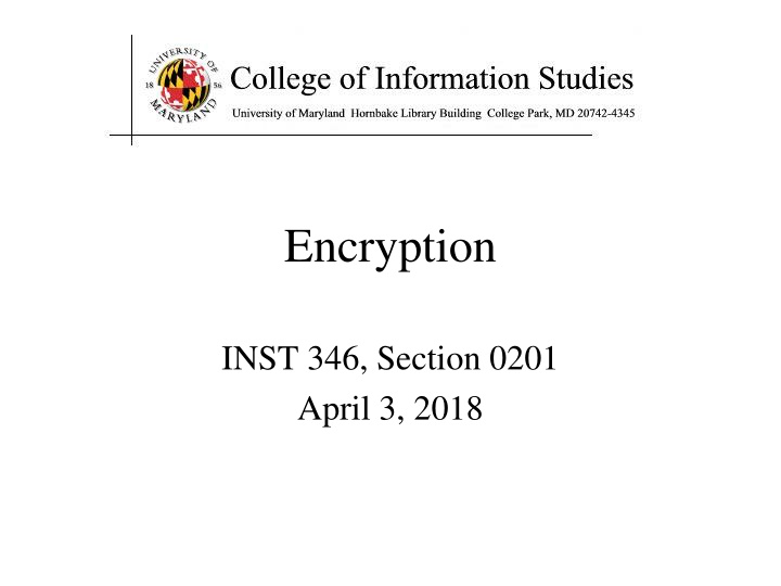 encryption