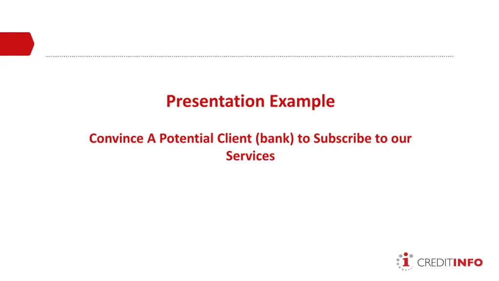 presentation example convince a potential client