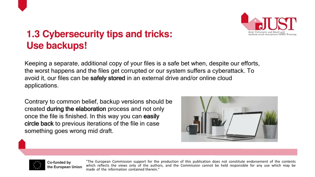 1 3 cybersecurity tips and tricks use backups