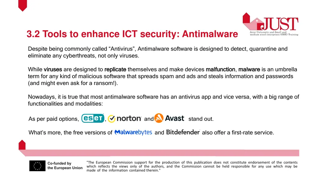 3 2 tools to enhance ict security antimalware