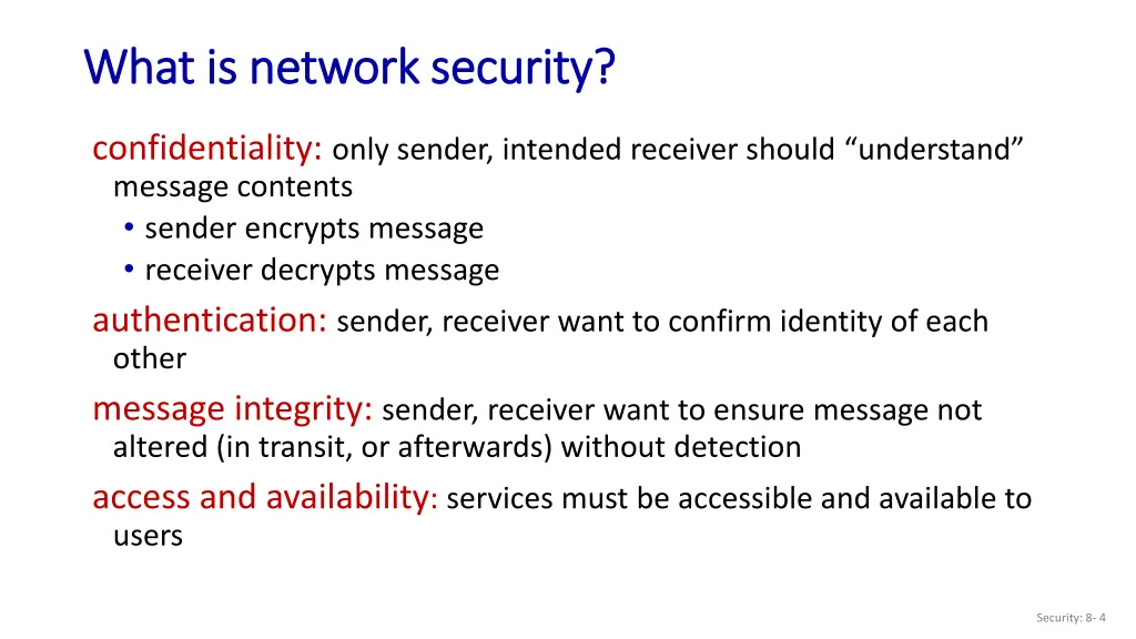 what is network security what is network security