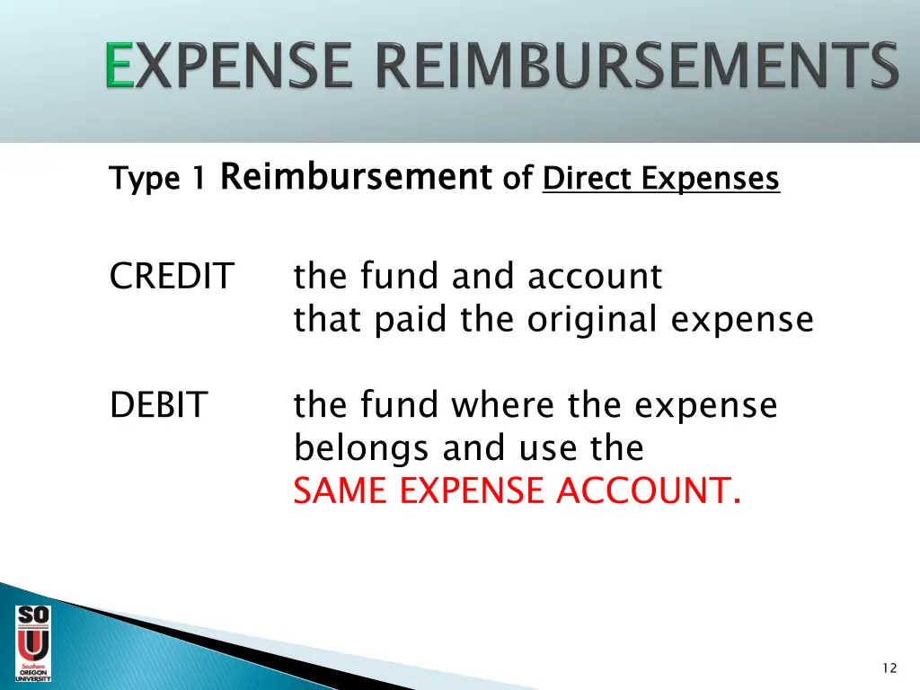 type 1 reimbursement