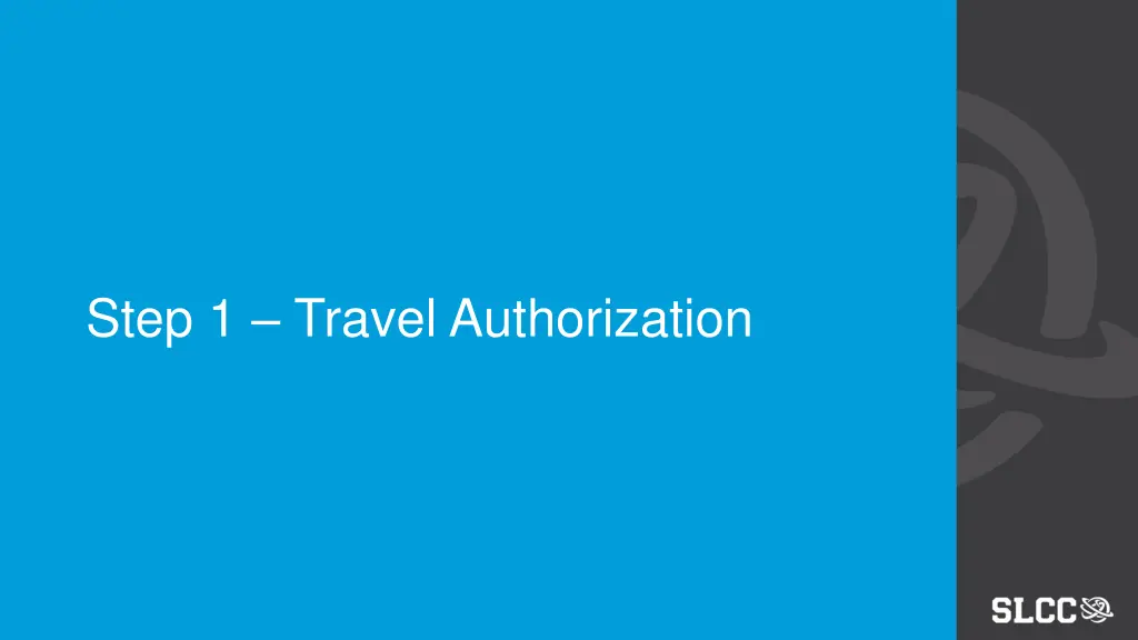 step 1 travel authorization