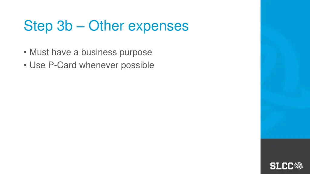 step 3b other expenses