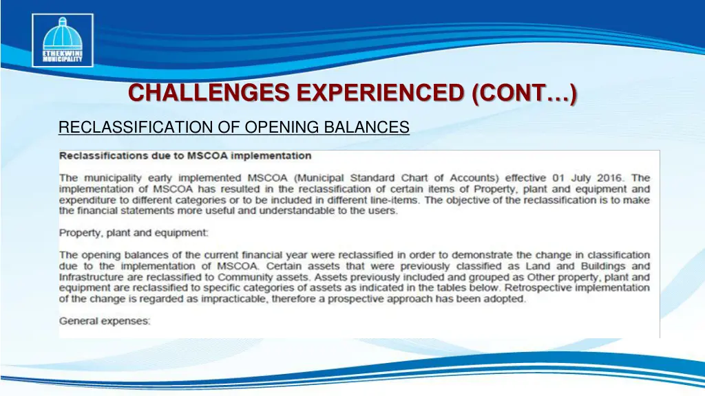 challenges experienced cont 2