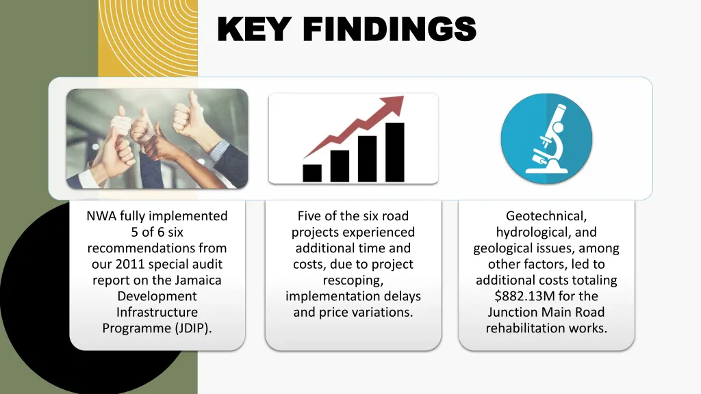 key findings key findings