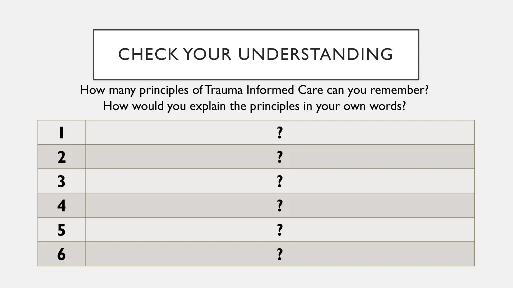 check your understanding