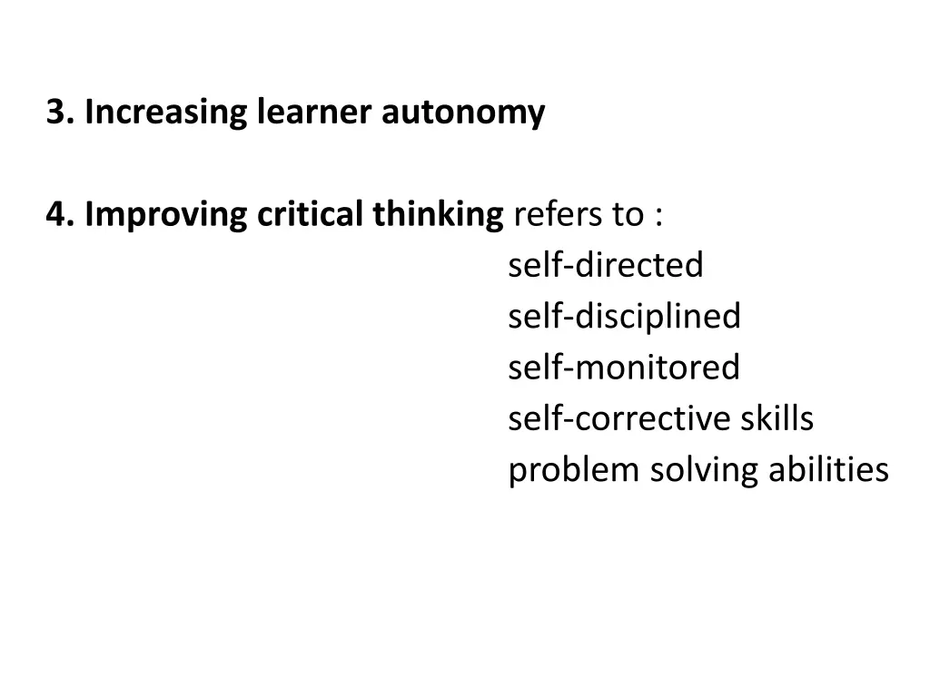 3 increasing learner autonomy