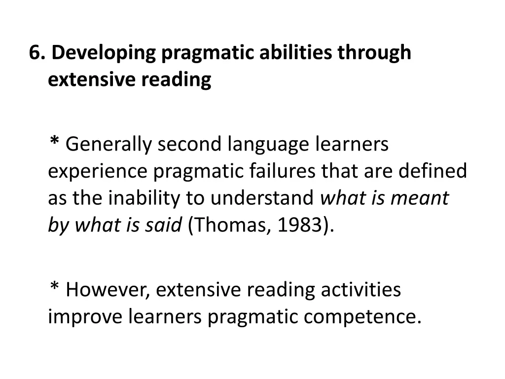 6 developing pragmatic abilities through