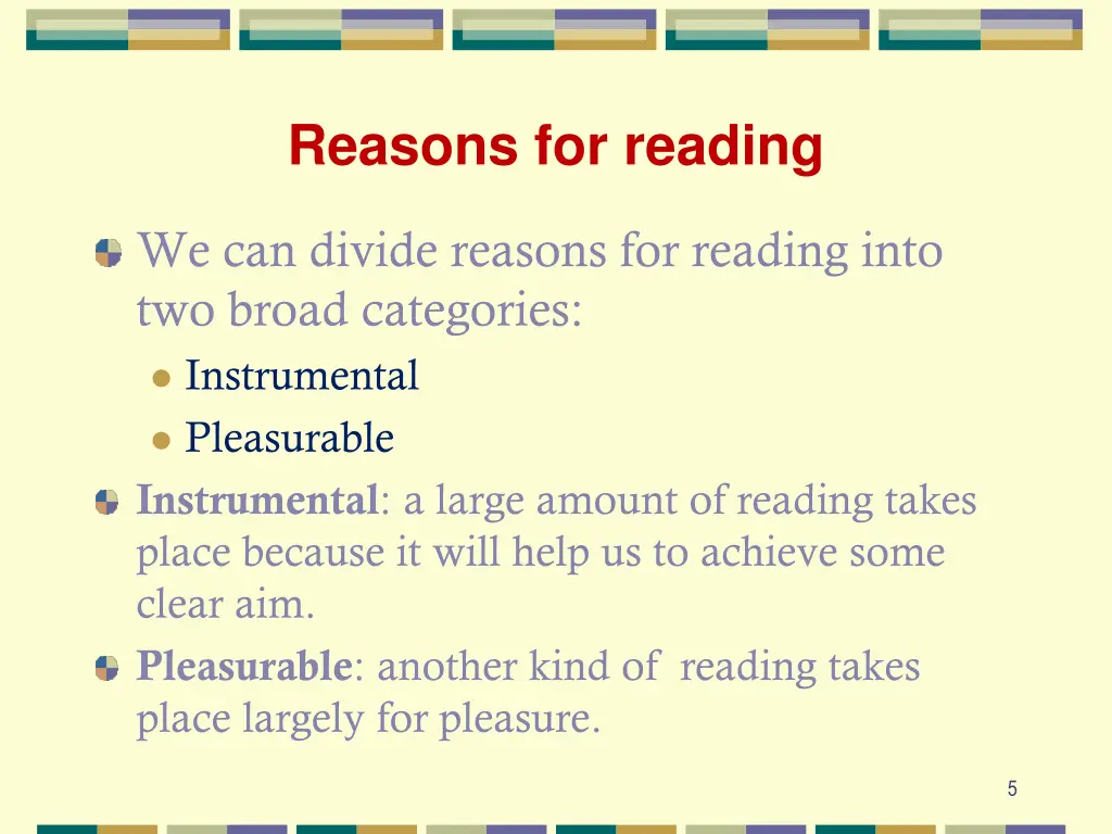 reasons for reading