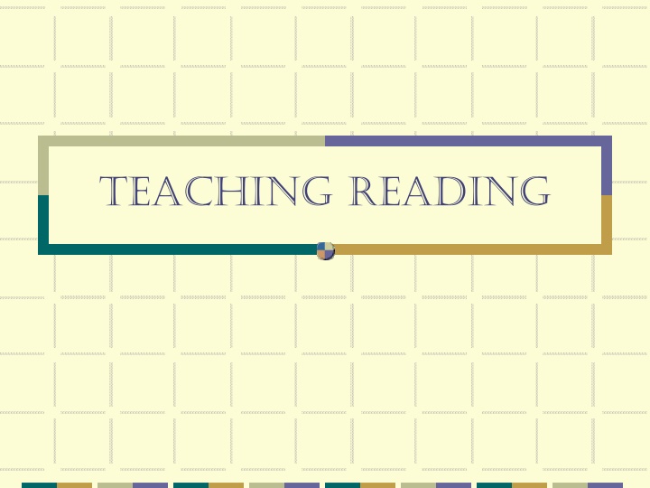 teaching reading