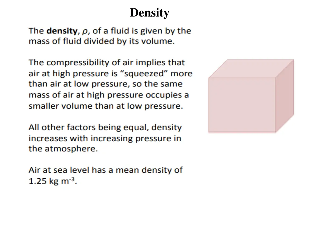 density