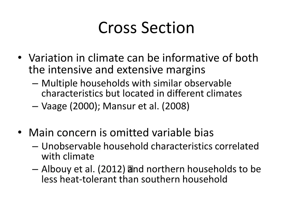 cross section