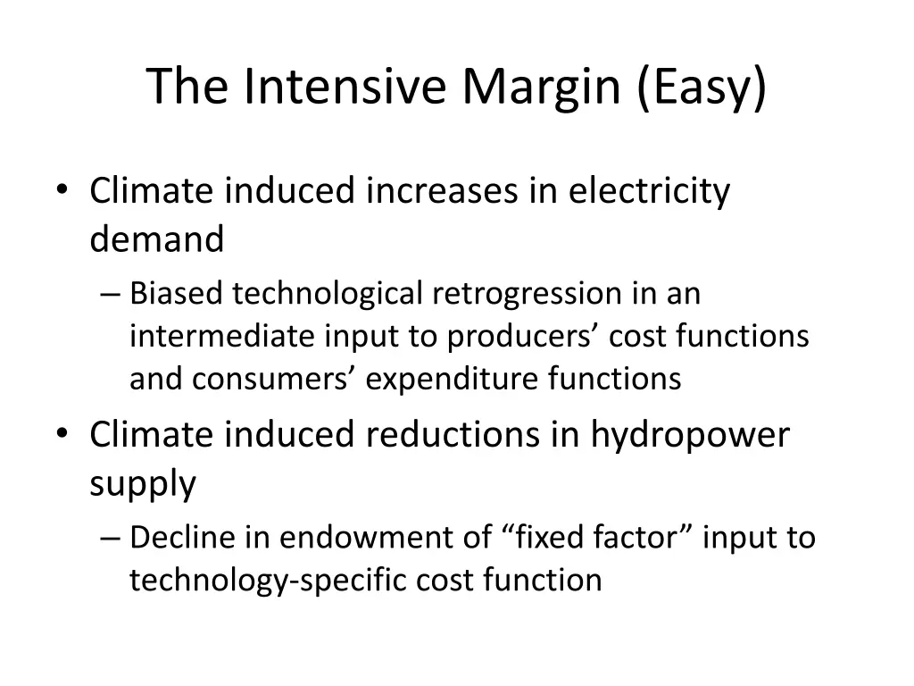 the intensive margin easy