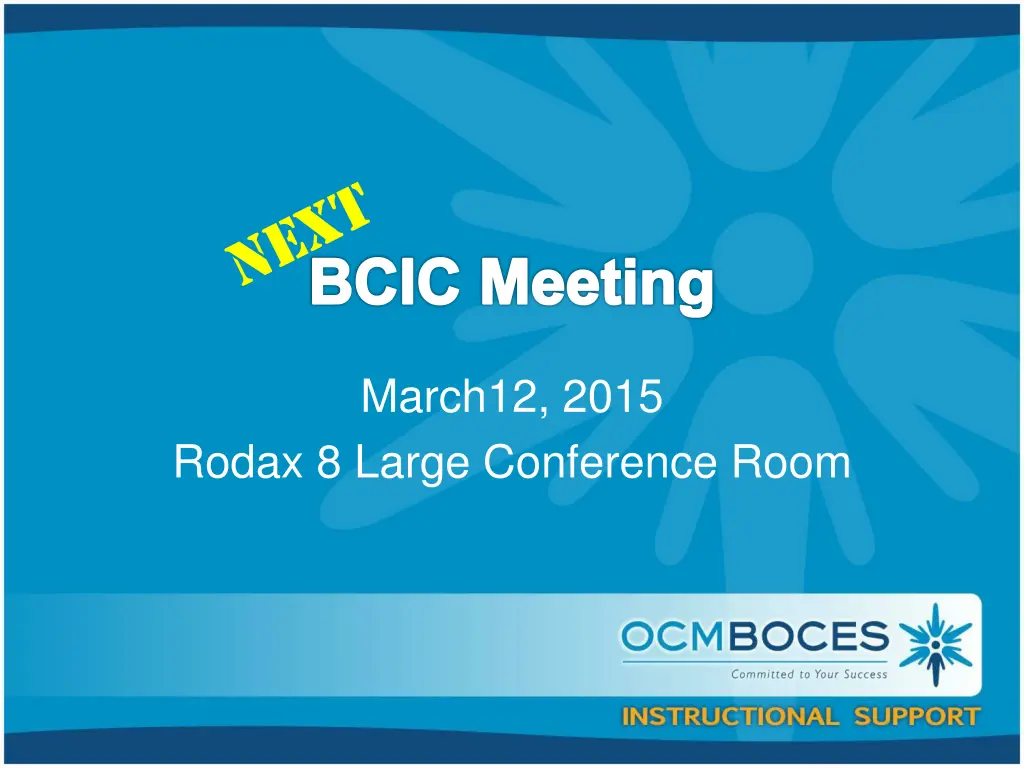 bcic meeting 1