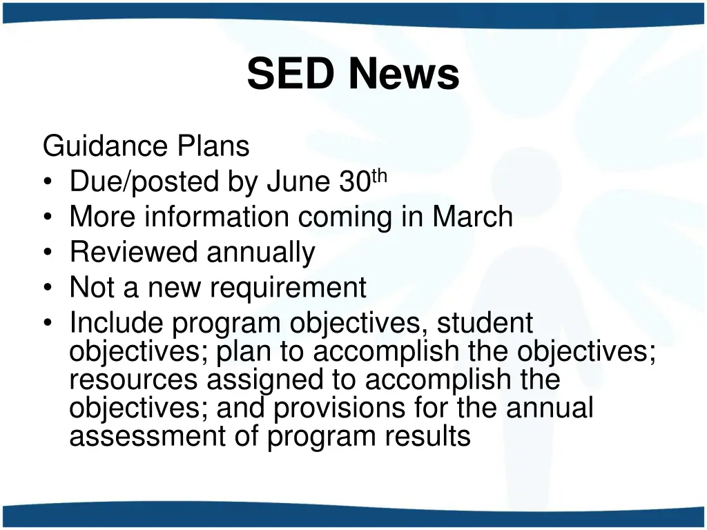 sed news