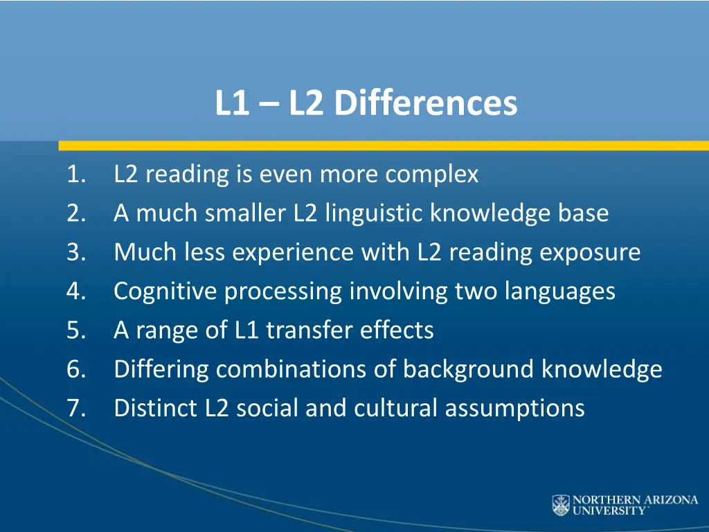 l1 l2 differences