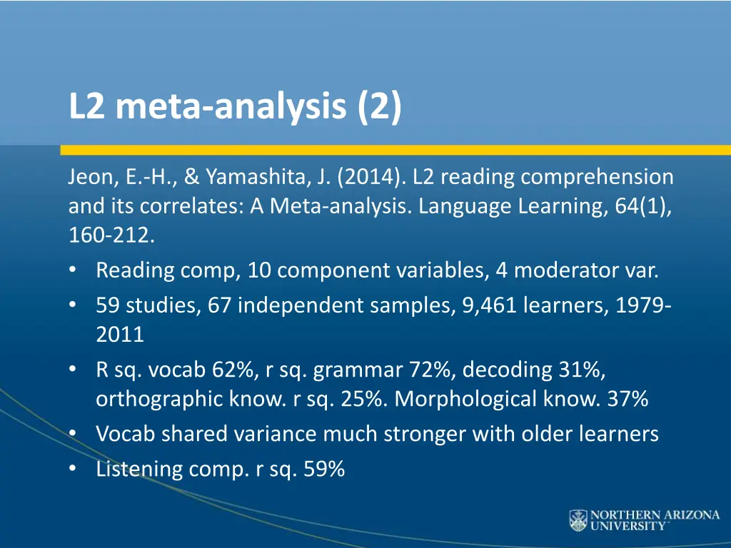 l2 meta analysis 2