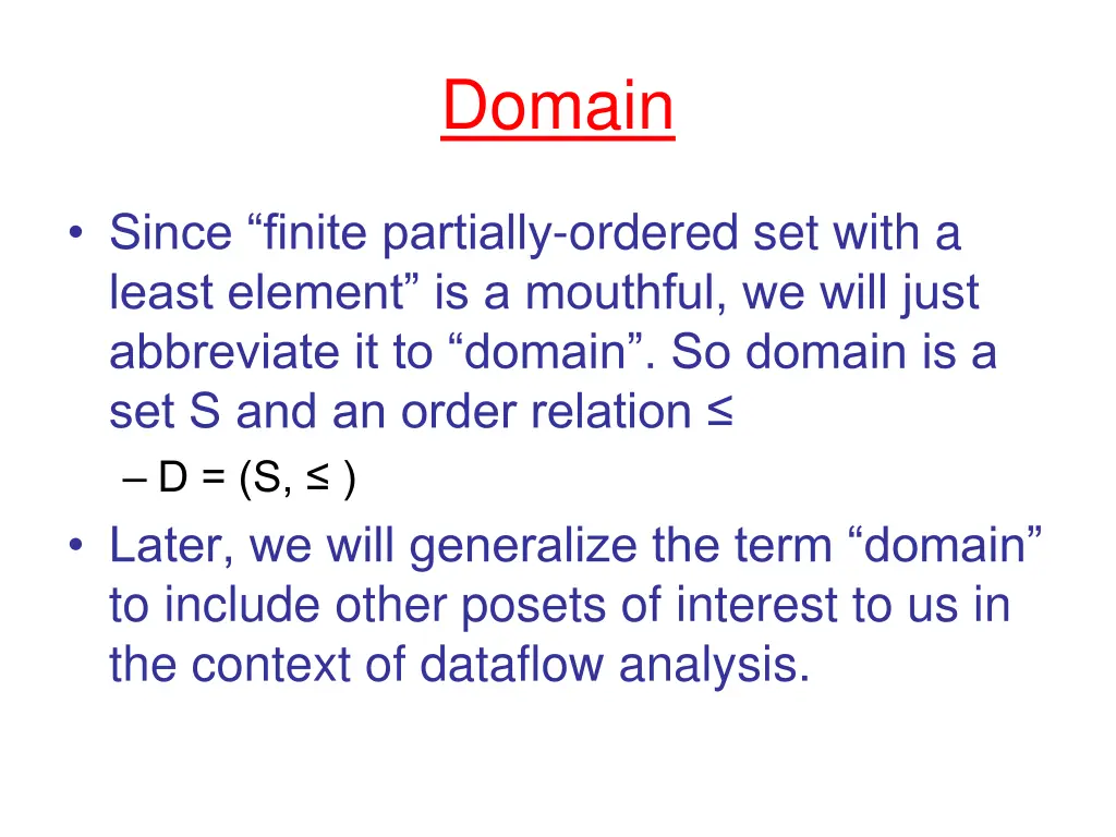 domain